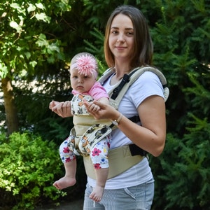 4 in 1 baby carrier forward facing, front carry, back carry, hip carry