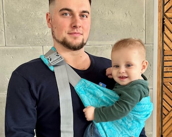 Ergonomic Cotton Toddler Hip Carrier, Quick Up Travel Baby Seat