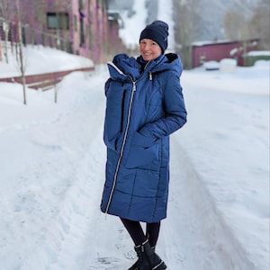 3-in-1 Babywearing Winter Jacket: Maternity & Postpartum Coat
