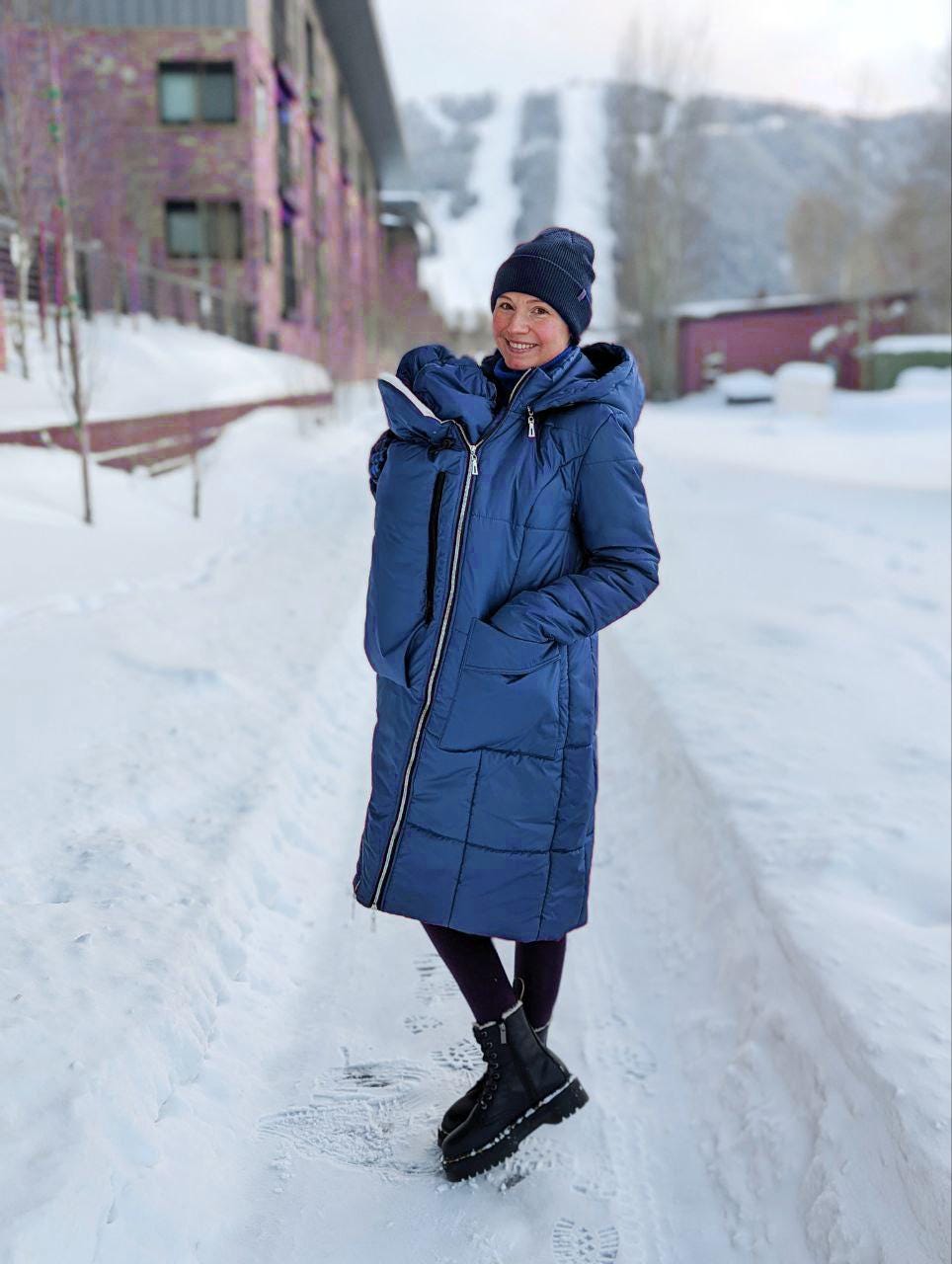 超話題新作 3 pregnancy coat, mum jacket, winter babywearing 1 in 服&ファッション小物