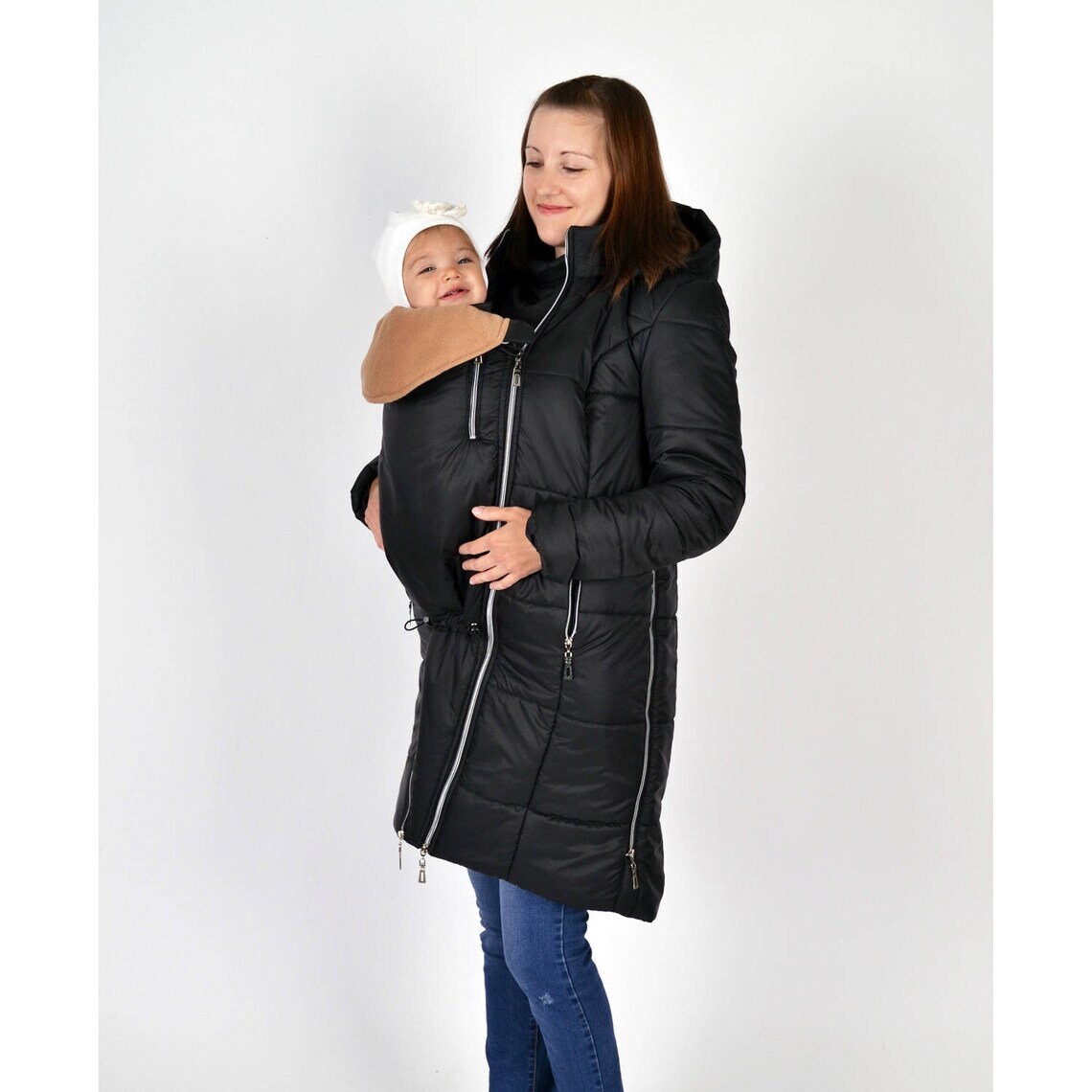 3 in 1 baby carrier winter jacket, mom coat, pregnancy