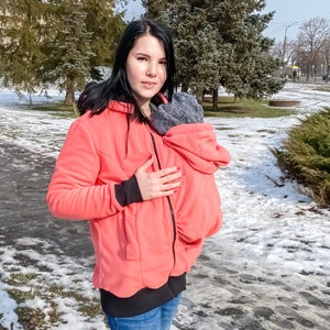 3 in 1 baby carrier winter jacket, mom coat, pregnancy
