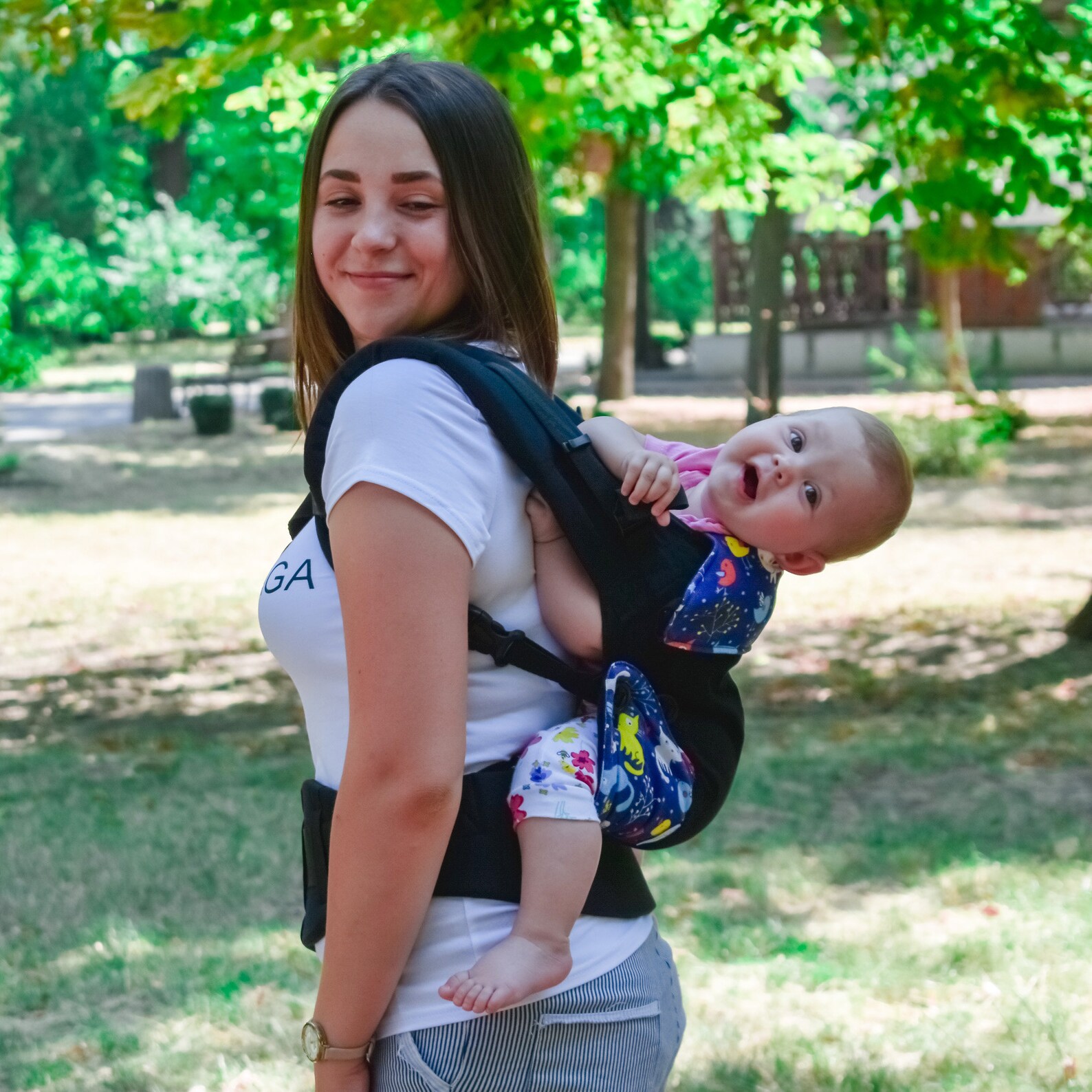 4 in 1 Baby Carrier Forward Facing Front Carry Back Carry Etsy