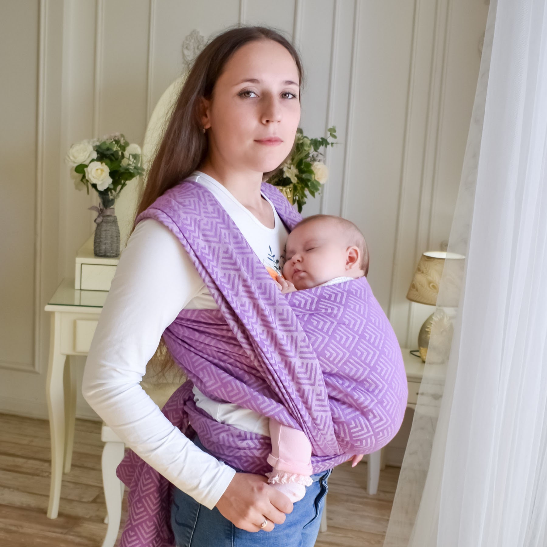Baby carrier purple sale