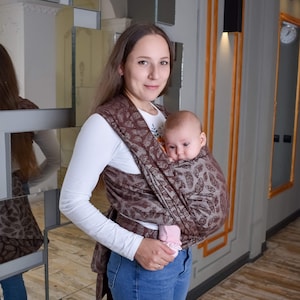 12 cores tecido bebê wrap algodão jacquard. Envoltório de bebê recém-nascido