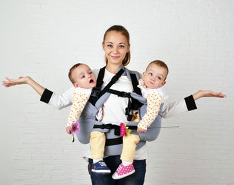 Twin Baby Carrier, Twins Carrier Tandem, Twin Wrap Carrier, Twin Carrier, Baby Twins, Baby Carrier, Twins Carrier