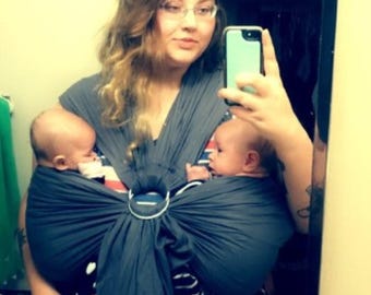 Twin Baby Carrier Ring Sling Coolbabka
