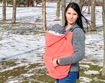 fleece baby sling