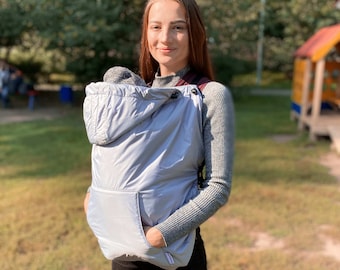 2 in 1 baby carrier cover for autumn, winter, and spring
