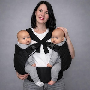 Ergonomic Twin Baby Hip Carrier: 100% Cotton