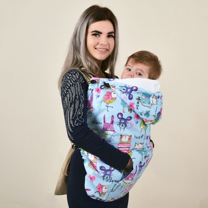 Baby carrier cover for any baby carrier Etsy