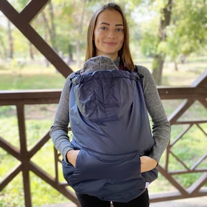 Capa para canguru de 3 estações, bolsa para carregar bebê
