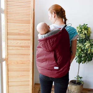 3 Seasons Babywearing Coat, Baby Carrier Cover. Tragecover für Tragetuch kaufen