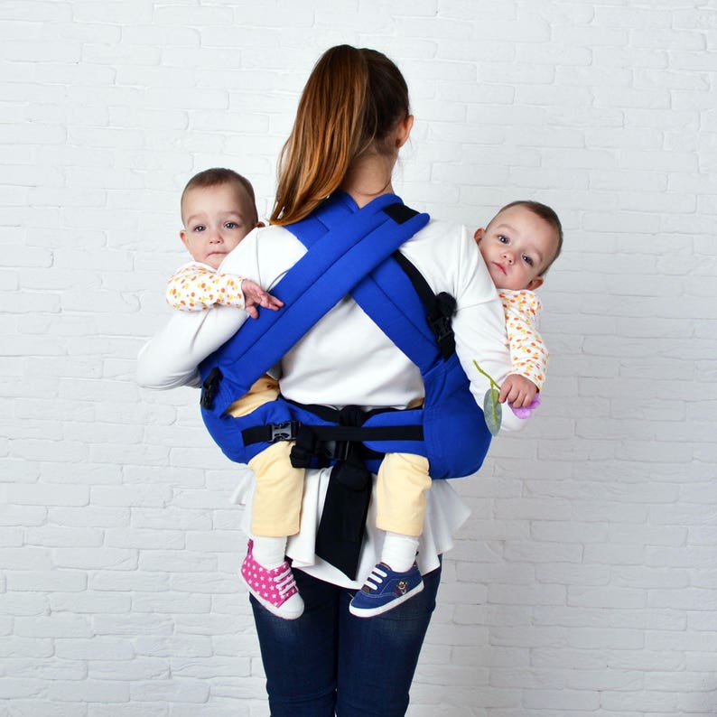 Baby Carrier Twins Baby Carrier For Twins Twin Carrier Twin Etsy