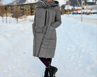 3 in 1 babywearing winter jacket, mum coat, pregnancy