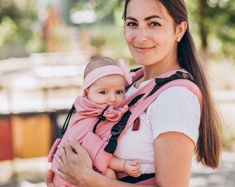 Newborn backpack baby carrier linen cotton