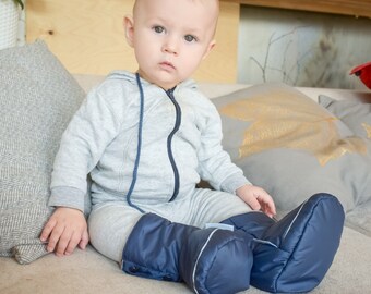 Winter warm baby boots for baby carrier