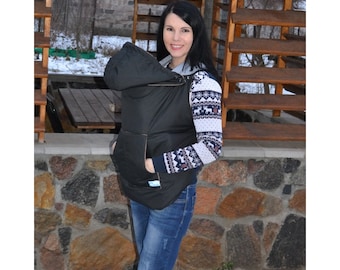 Babywearing cover for any baby carrier