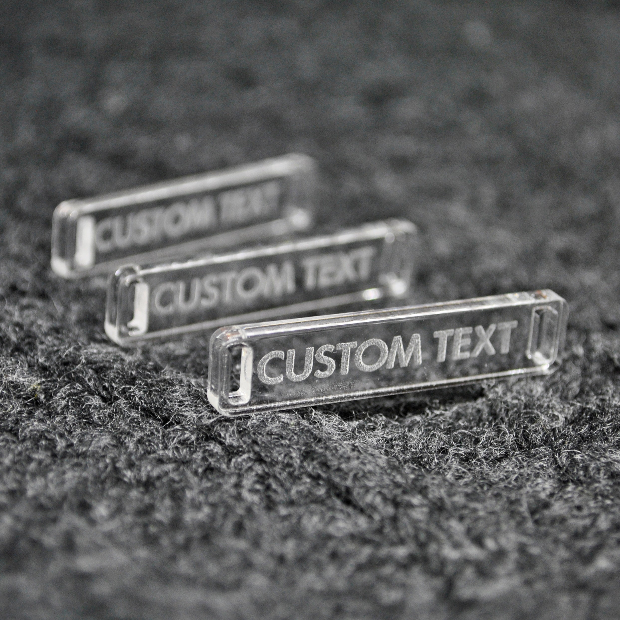 Acrylic Laser Cut Custom Logo Tags Custom Acrylic Tags Etsy
