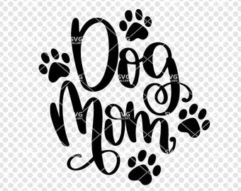 Dog mom SVG, dog mama svg, dog svg, pawsitive svg, SVG, Digital cut file, kids have fur svg, puppy svg, mom svg, pup svg, commercial use OK