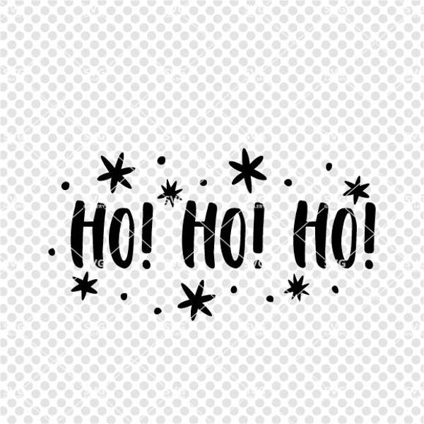 Christmas SVG, Ho! Ho! ho! SVG, Digital cut file, winter svg, Santa svg, Elf svg, santa claus svg, ho ho ho svg, commercial use OK