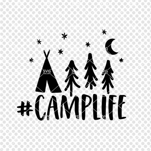 Happy Camper Svg Camplife SVG Camper SVG Digital Cut File | Etsy Denmark