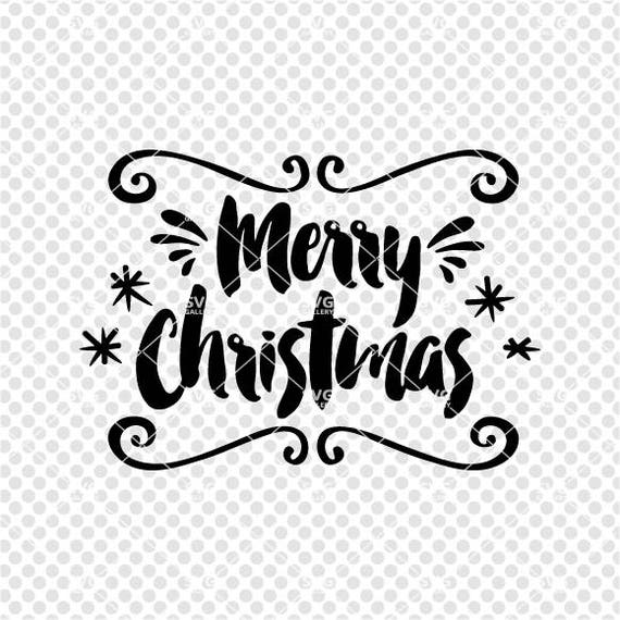 Download Christmas Svg Merry Christmas Svg Digital Cut File Winter Etsy
