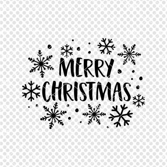 Download Christmas Svg Merry Christmas Svg Digital Cut File Winter Etsy