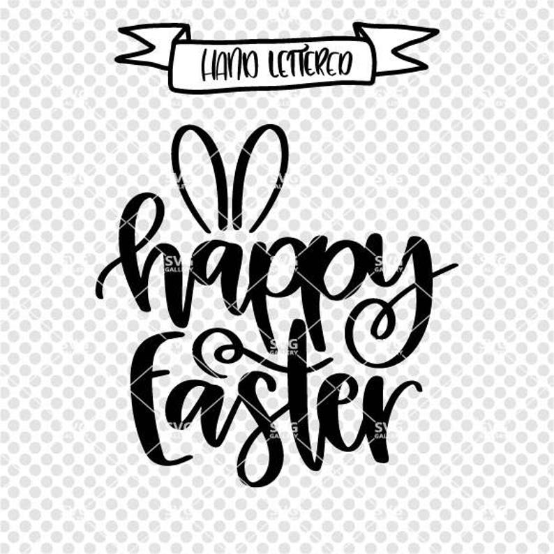 Download Easter SVG Happy Easter svg Hoppy Easter SVG bunny svg | Etsy