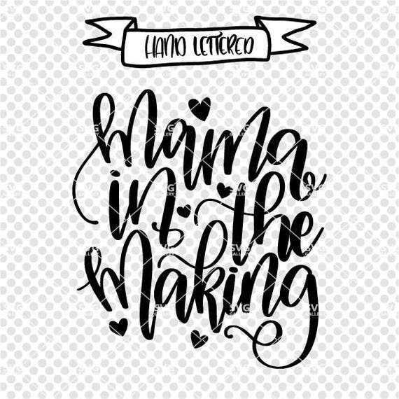 Download Mama In The Making Svg Mama Svg Pregnant Svg Coming Soon Etsy