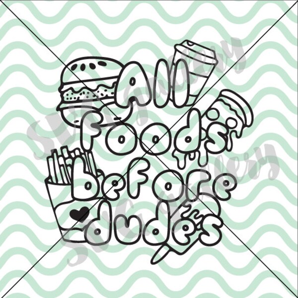 Food Before Dudes - Etsy