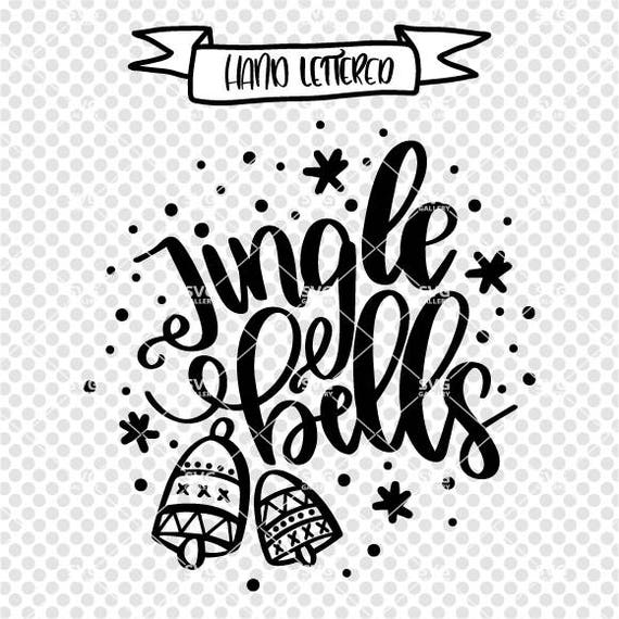 Jingle Bells Svg Christmas Svg Digital Cut File Holiday Etsy