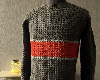 PDF Häkelanleitung, Wonky V Sweater, XS - 5XL