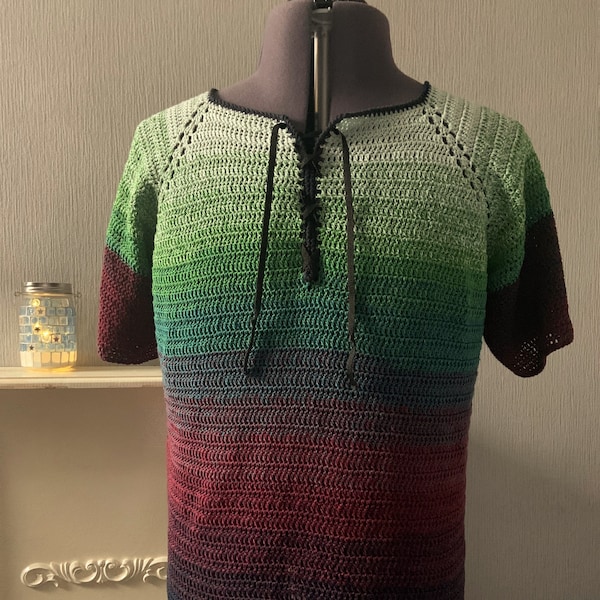 Crochet Polo Shirt Pattern Etsy