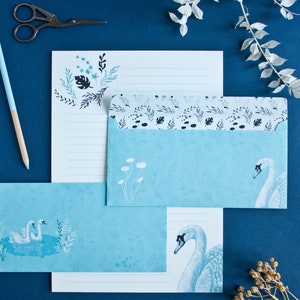 Letterpaper Set Swan