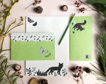 Letterpaper Set Forest Animals