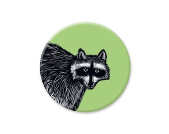 Round giraffe racoon