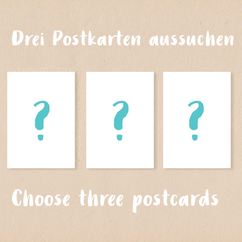birthday cards for children Custom postcard set