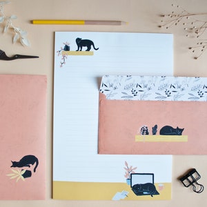 Letterpaper Set Cats image 3