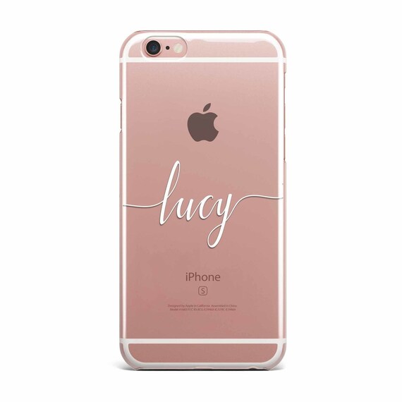 Personalised Clear Phone Case for iPhone X 8 Plus 7, 6, 6s Cell Phone Cover Clear and Frosted Transparent Custom MAL Personalised Clear Phone Case for iPhone X 8 Plus 7, 6, 6s Cell Phone Cover Clear and Frosted Transparent Custom MAL