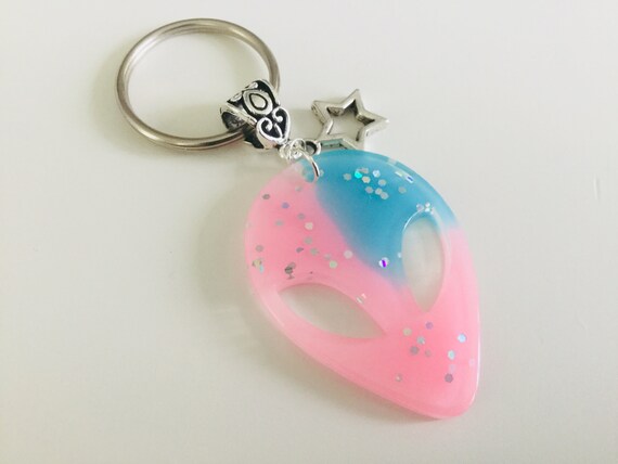 alien keychain
