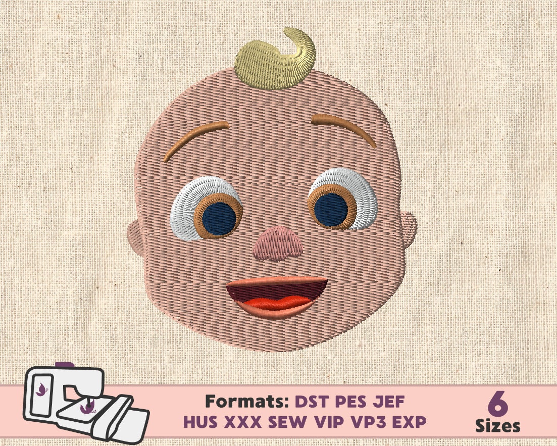 BABY EMBROIDERY DESIGN Cocomelon Baby Embroidery Machine - Etsy