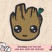 GROOT EMBROIDERY DESIGN, I'm Groot Machine Embroidery Pattern ...