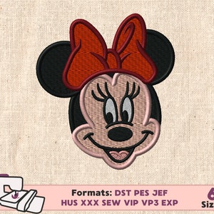 DISEÑO DE BORDADO DE MINNIE, diseño de patrón de bordado de máquina de diisneyy minnie, diseño de bordado de minnie mouse, amor de bordado diisneyy de ratón
