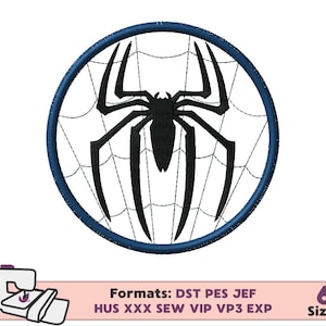 SPIDERMAN APPLIKATION DESIGN, Spiderman Superheld Applikation Design, Spinne Superheld Applikation Design, Avengers Spiderman Superheld