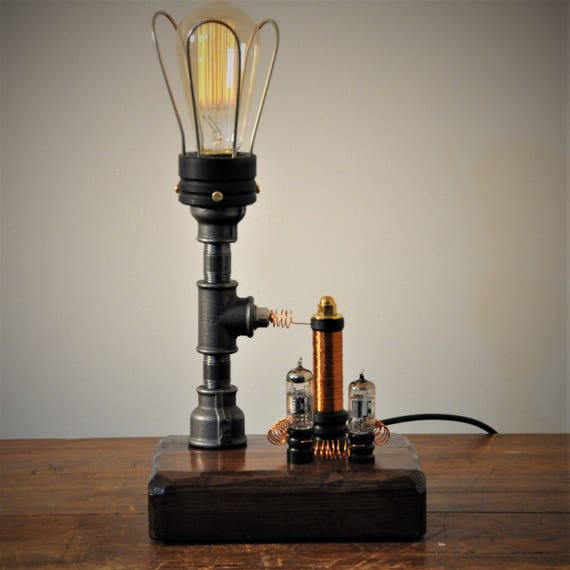 Steampunk Industrial Lamp Etsy UK