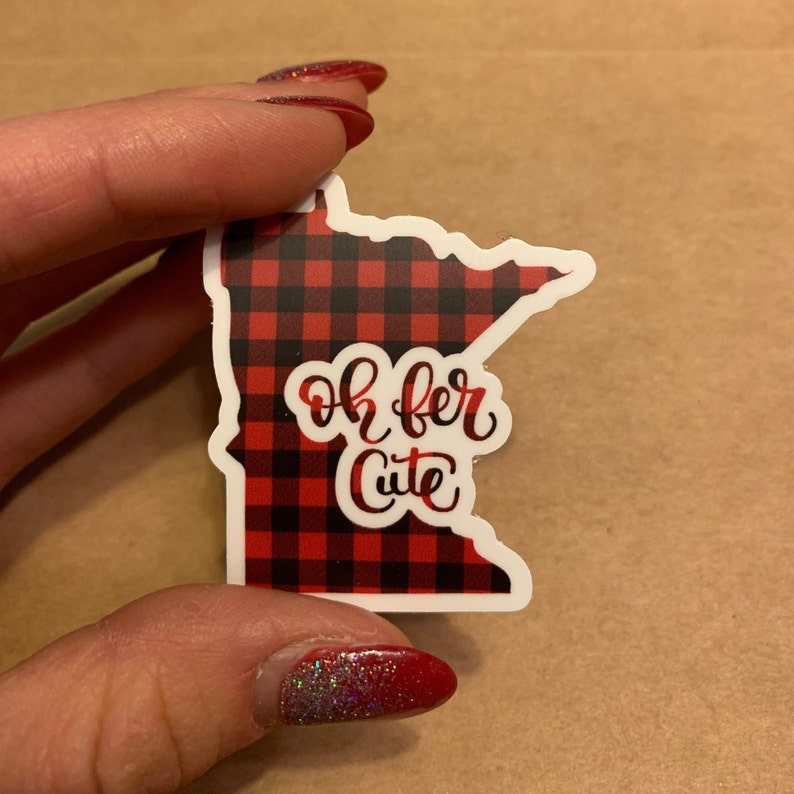 Oh Fer Cute Sticker