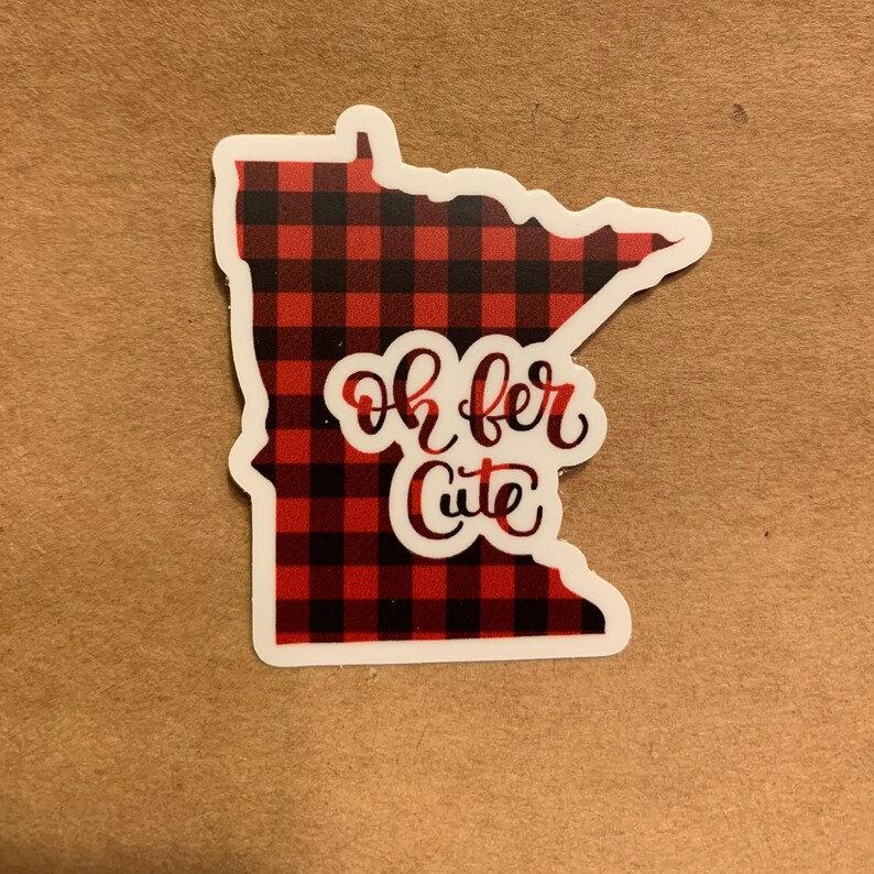 Oh Fer Cute Sticker