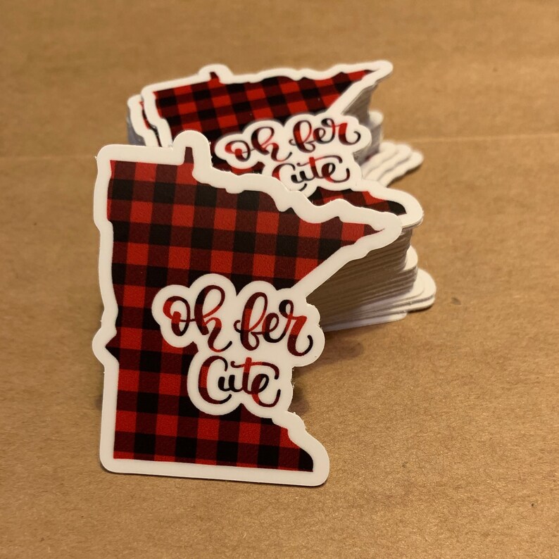 Oh Fer Cute Sticker