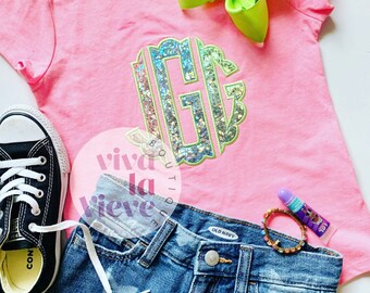 Camisa tie-dye holográfica, camisa personalizada, tops femininos, camiseta bordada, top com monograma